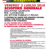 Notiziario SPI CGIL Pistoia anno VII nr 5 del giugno 2010